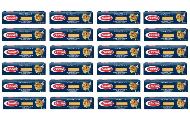 Barilla Spaghetti No.5 Multibuy Offer (24x500g) | Delicatezza