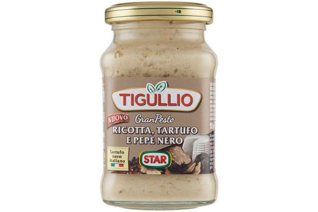 Tigullio Pesto with Ricotta, Truffle & Black Pepper (185g) | Delicatezza