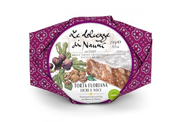 Le Dolcezze di Nanni Torta Floriana Figs and Walnuts (12x250g) | Wholesale | Delicatezza