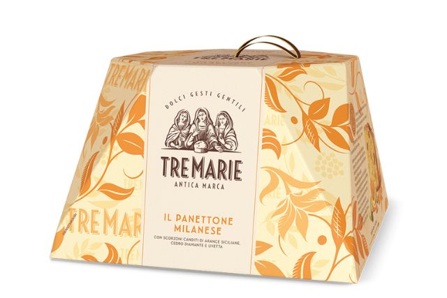 Galbusera Tre Marie Panettone Milanese Classic (12x1Kg) | Special Order | Delicatezza