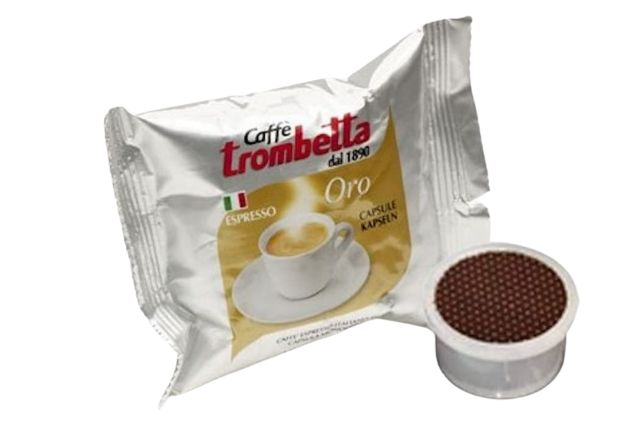 Trombetta Oro Lavazza Point Compatible (100x7g) |Wholesale | Delicatezza 