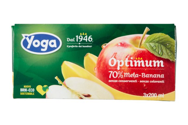 Apple and Banana Juice Yoga Optimum (8x3x200ml) | Special Order | Delicatezza